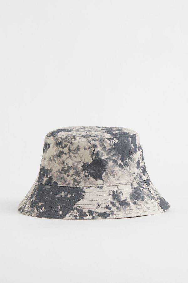 Sombrero bucket reversible de algodón