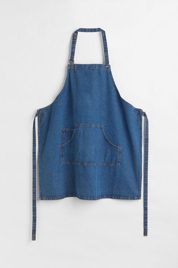 Delantal en denim