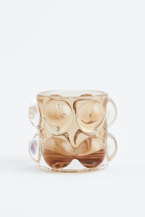 Portavelas de vidrio para velas tealight