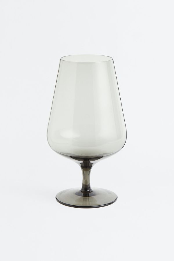Copa de vino con tallo corto