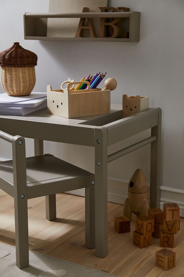 Caja de almacenaje de madera