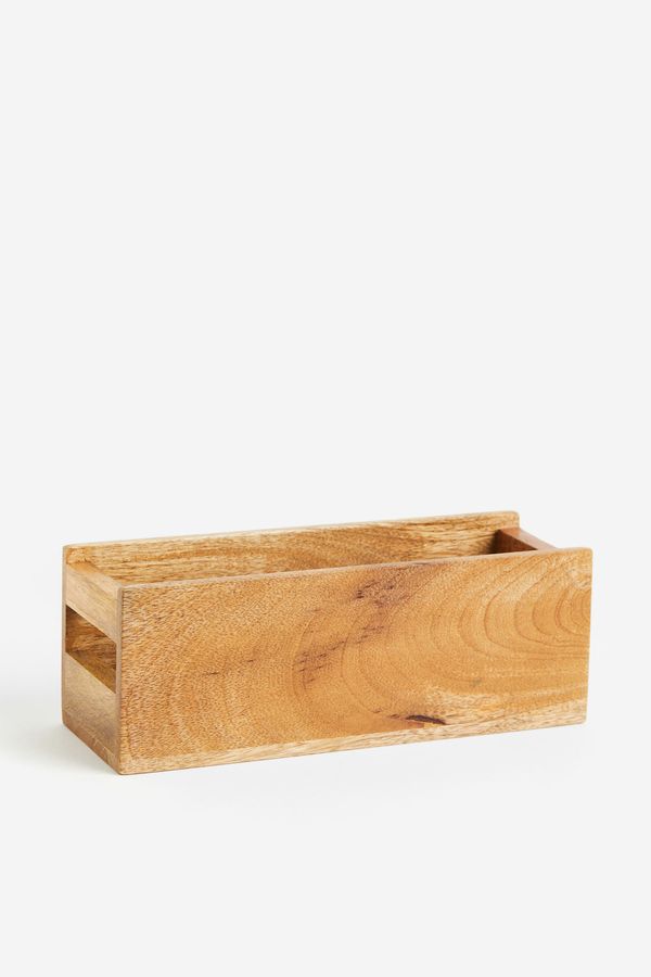 Cajón de madera para especias