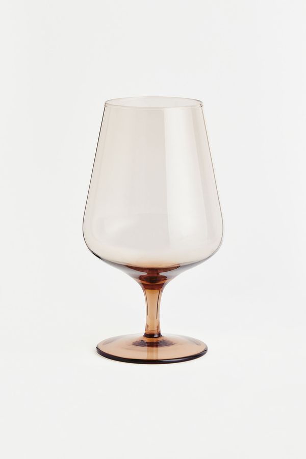 Copa de vino con tallo corto