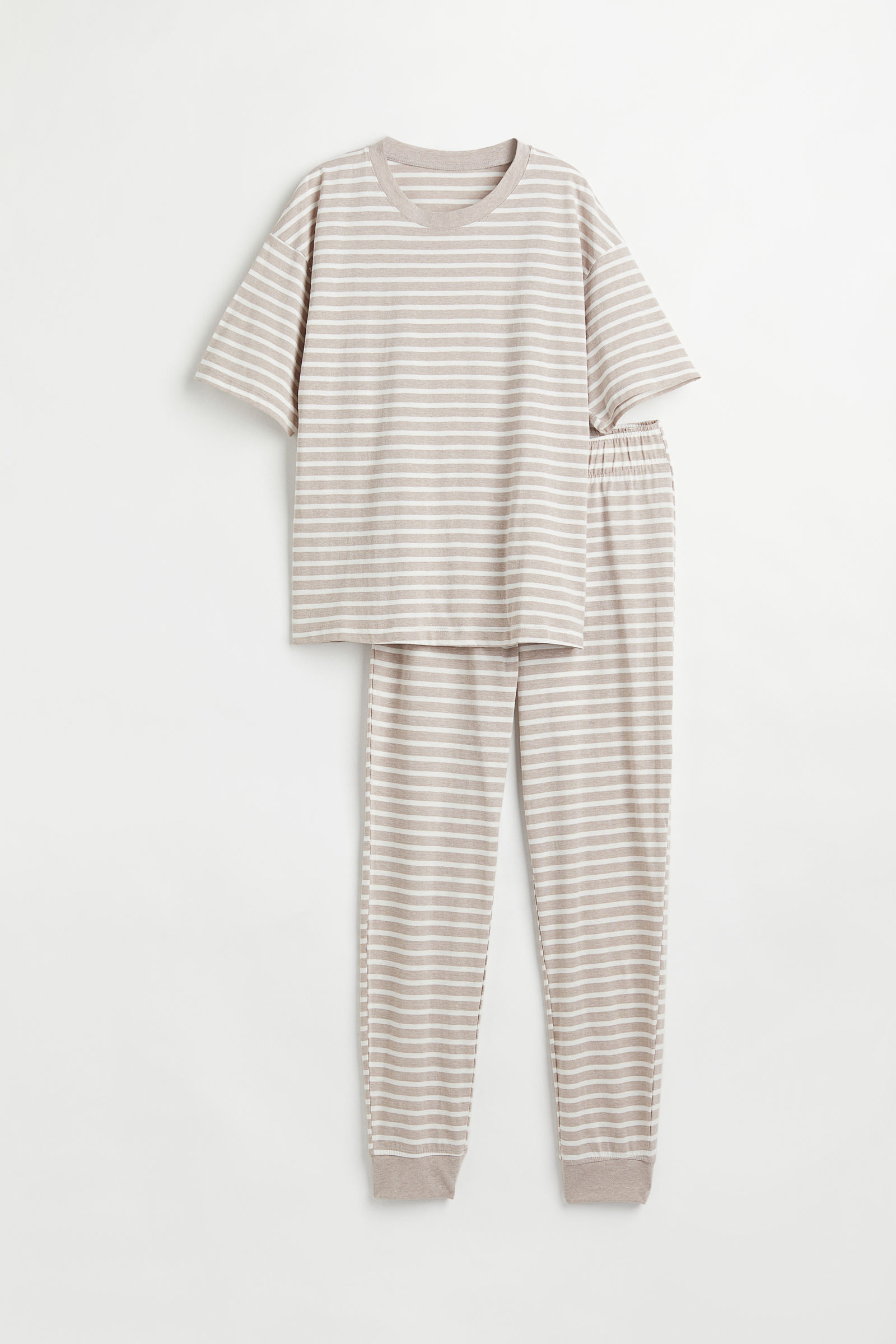 franja emoción Encogimiento Pijama de punto - H&M CL