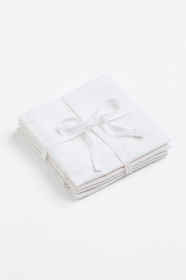 Pack de 4 servilletas de algodón