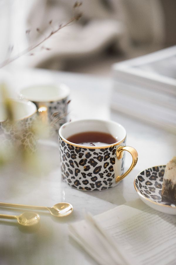 Taza de porcelana