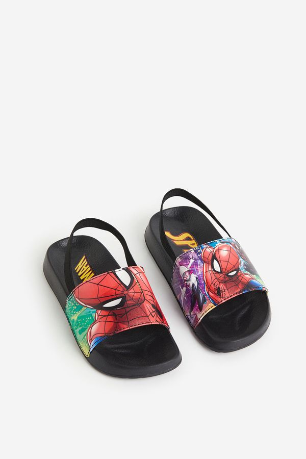 Sandalias slide estampadas