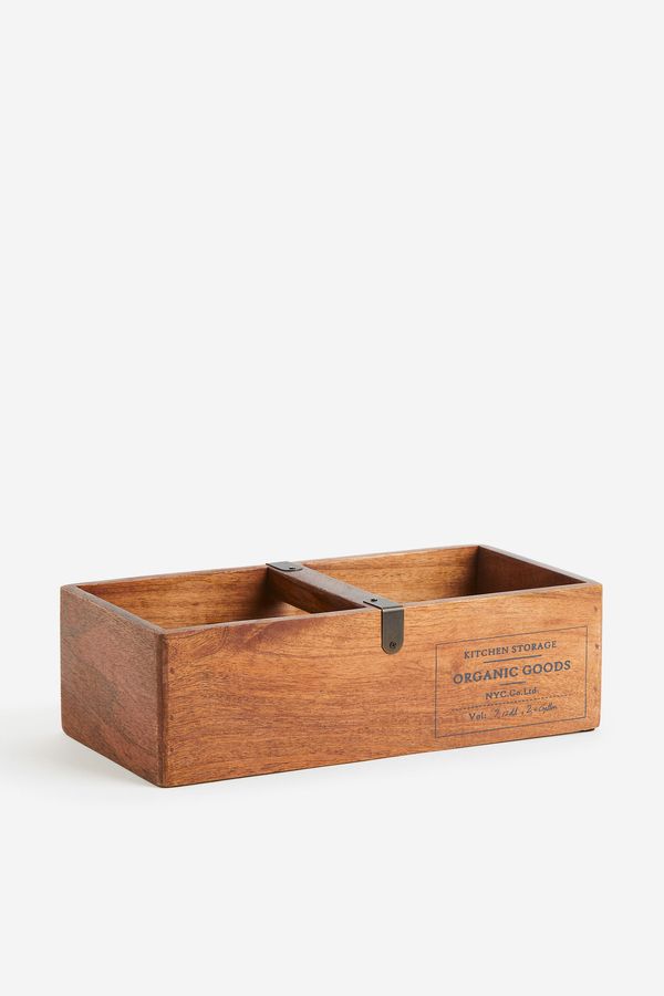 Caja de almacenaje de madera