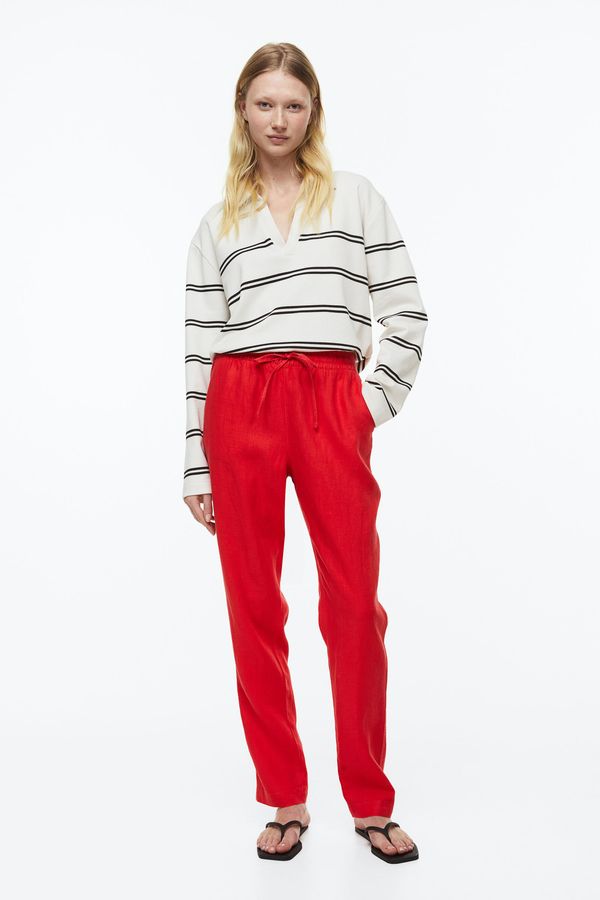 Joggers de lino