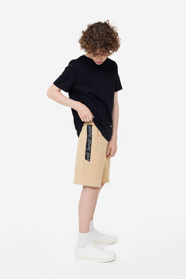Shorts de buzo con motivo estampado