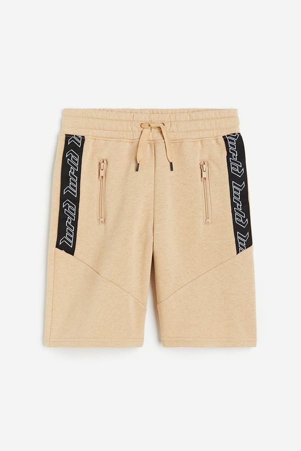 Shorts de buzo con motivo estampado
