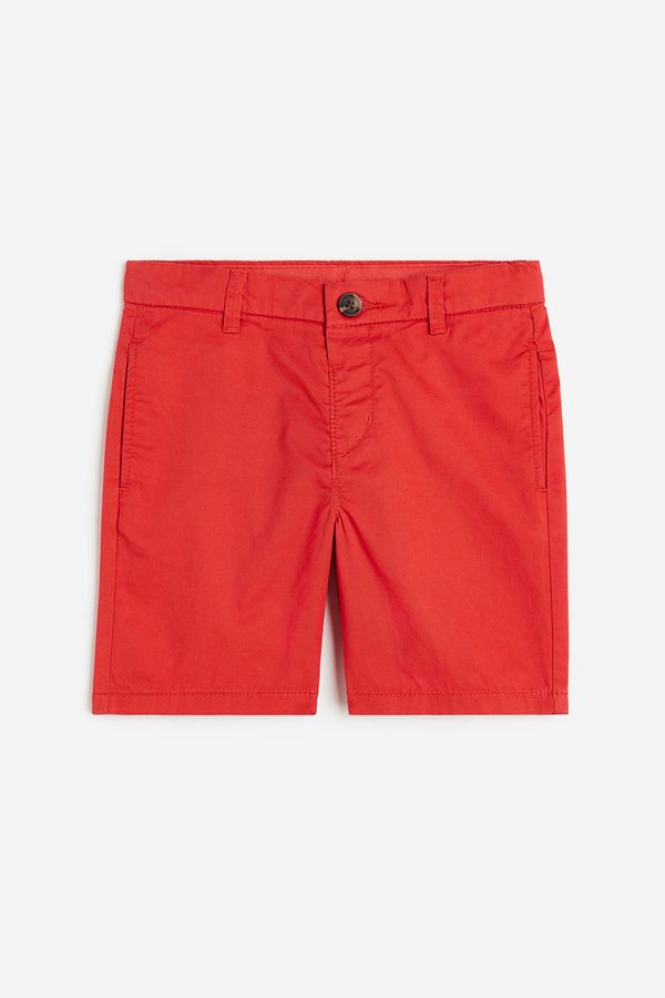 Chino shorts de algodón