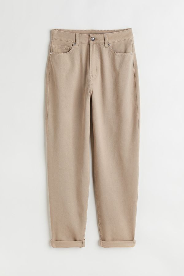 Pantalón de sarga Mom Loose Fit