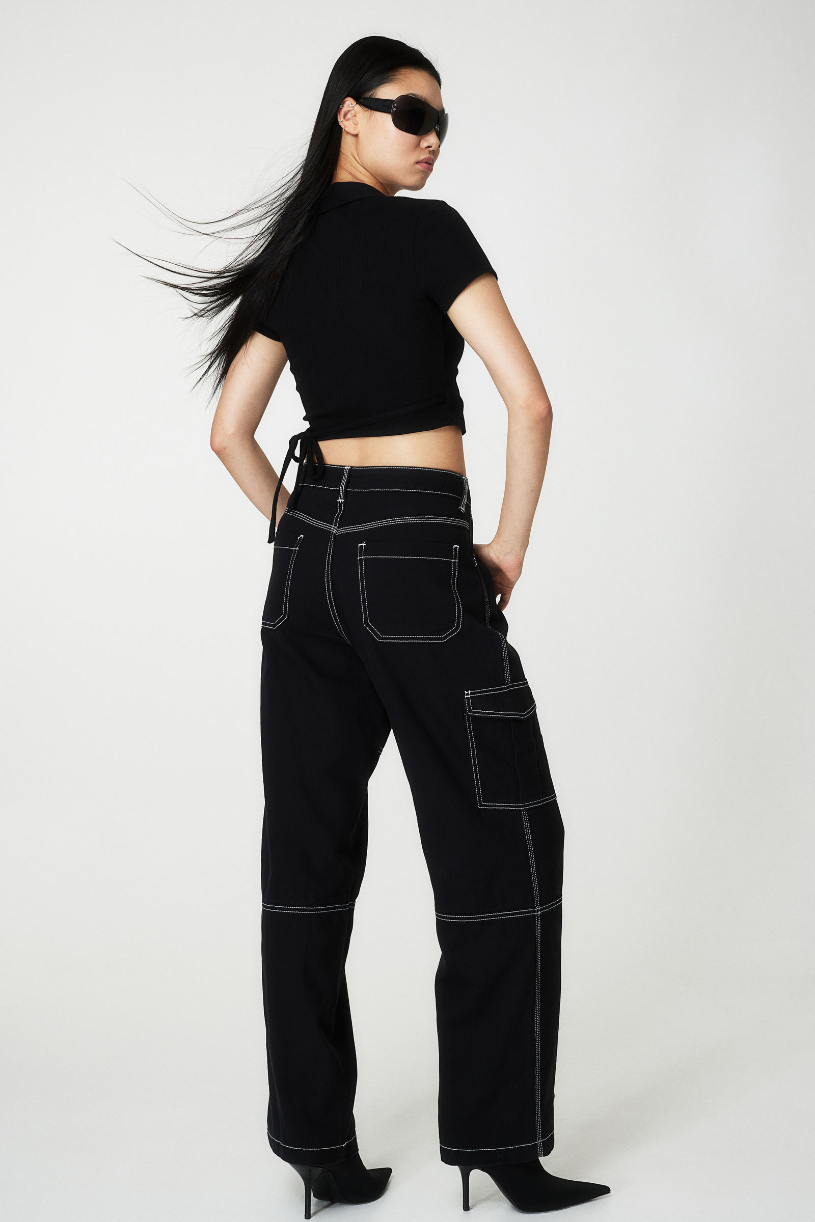 Pantalones cargo de mujer - H&M CL