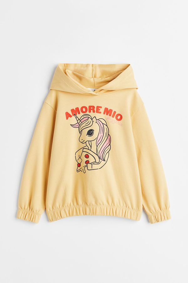 Polerón hoodie con motivo