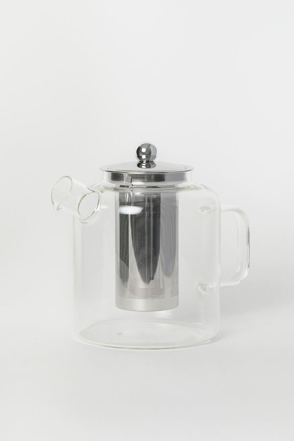Tetera de vidrio grande
