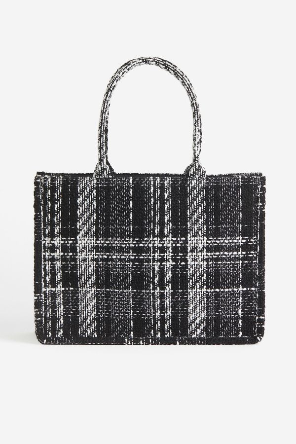 Bolso shopper con textura