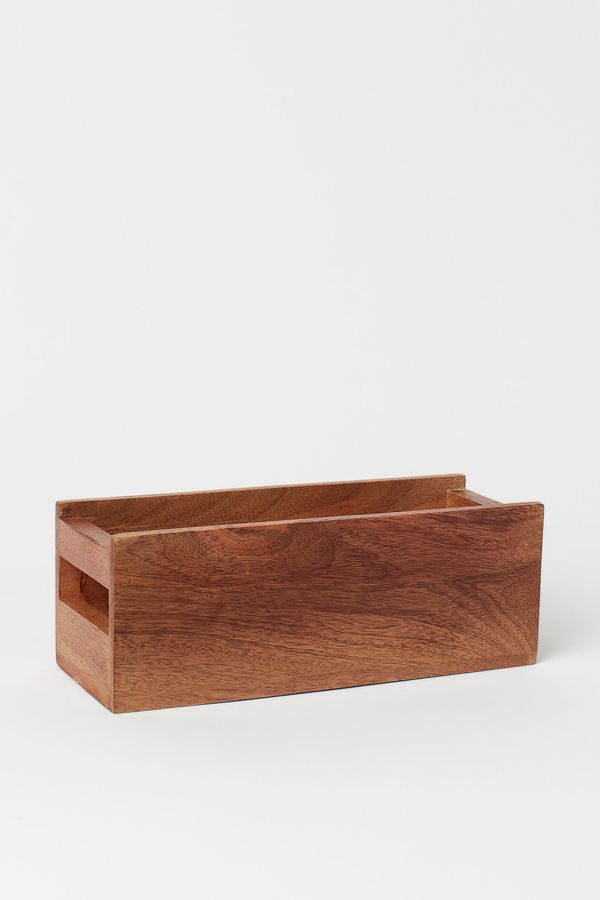 Cajón de madera para especias