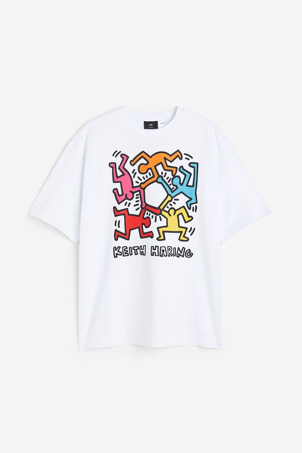 Polera con estampado Relaxed Fit