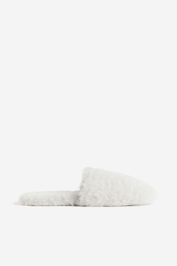 Pantuflas efecto peludo