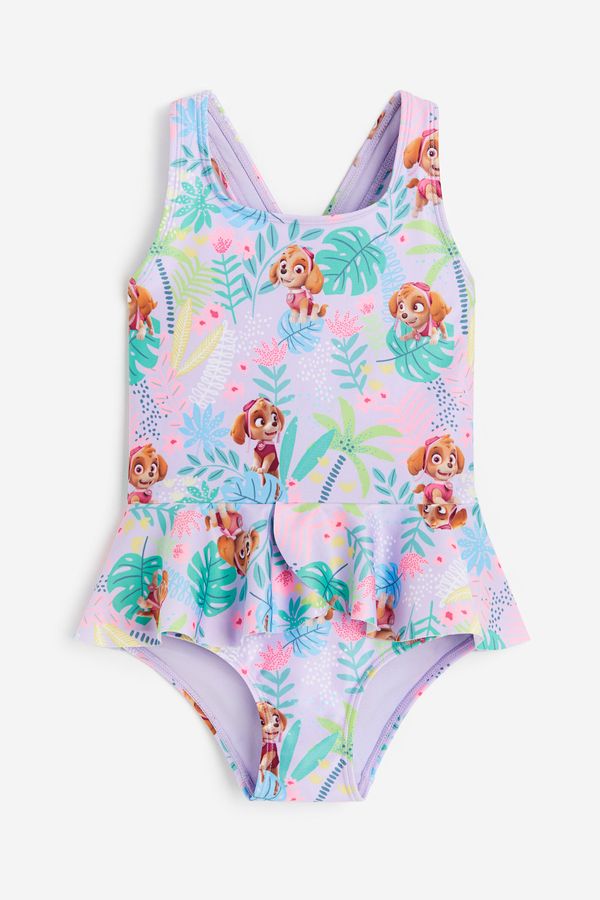 Traje de baño con vuelos