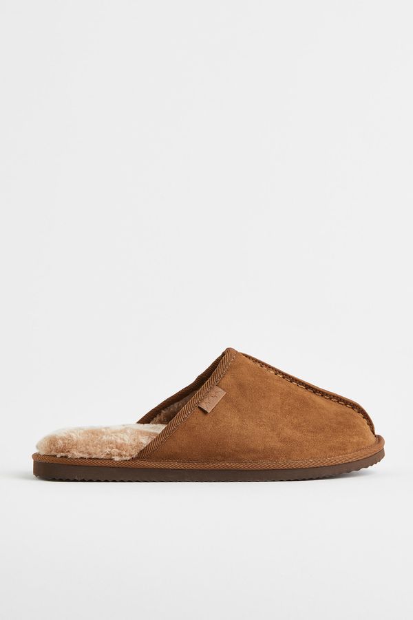 Pantuflas con forro de chiporro