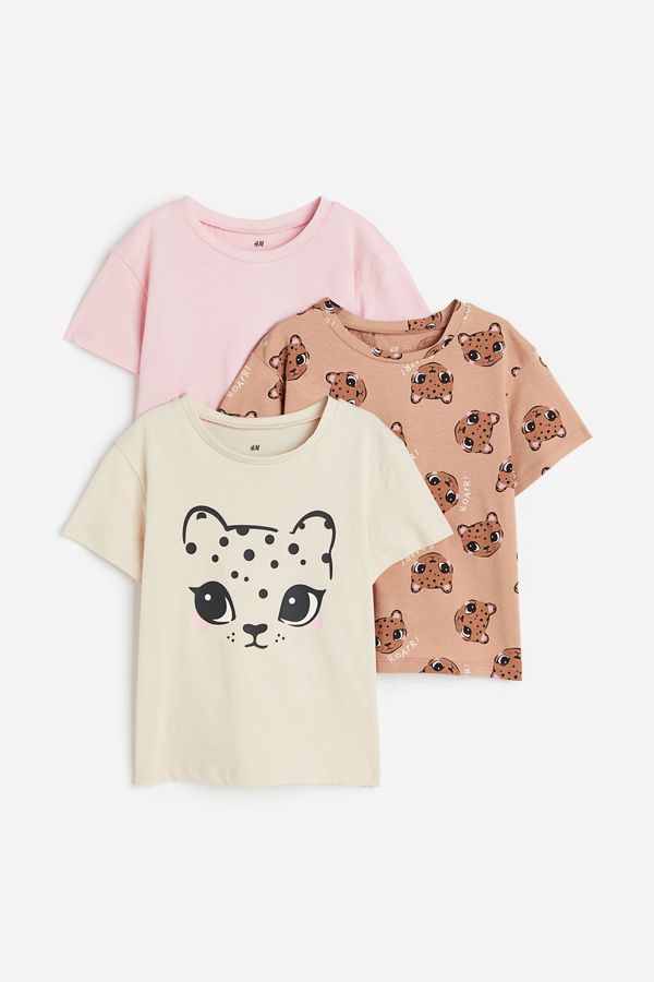 Pack de 3 poleras en punto de algodón