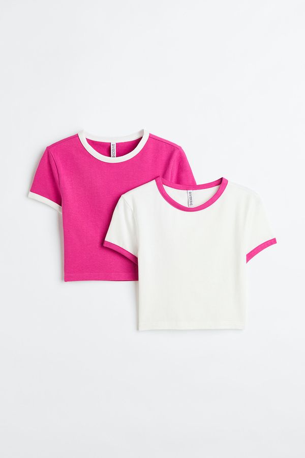 Pack de 2 poleras cropped