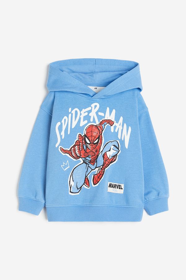 Polerón hoodie con motivo estampado