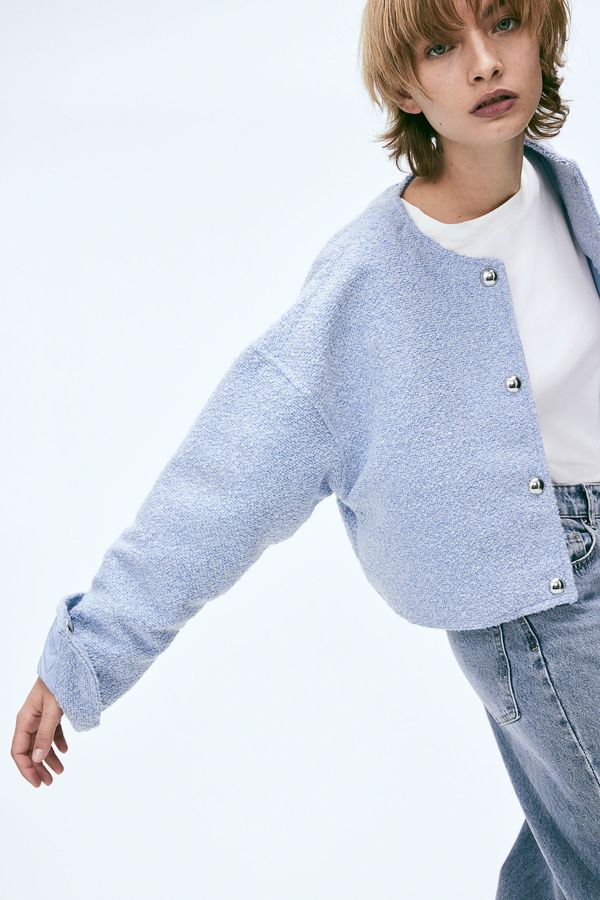 Chaqueta oversize con botones