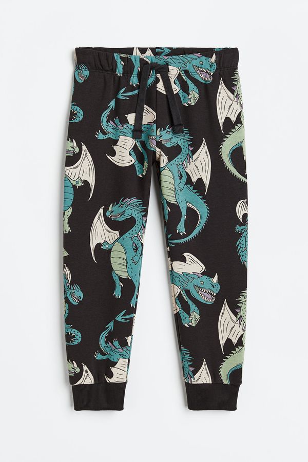 Joggers con diseño estampado