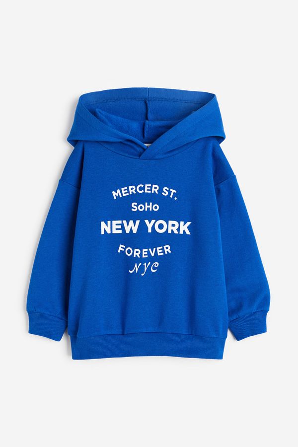 Polerón hoodie con motivo estampado