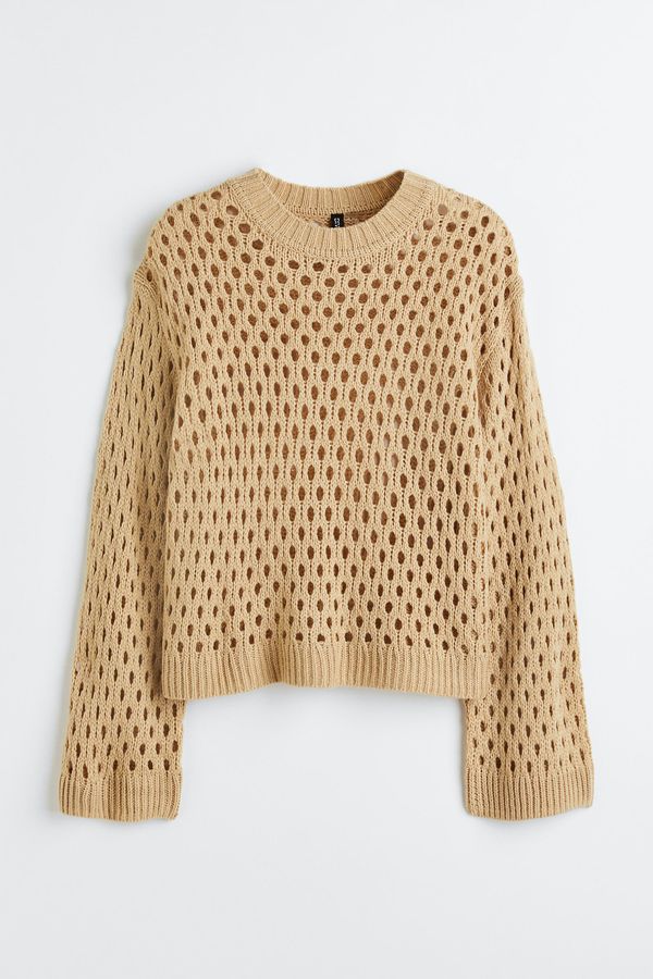 Sweater en punto calado