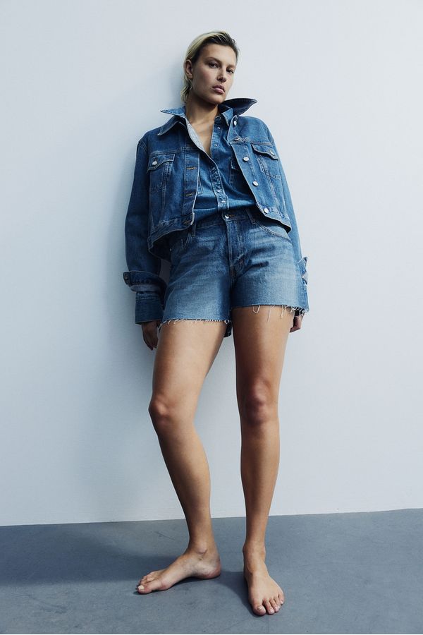 Shorts denim 90s Boyfriend Fit Low