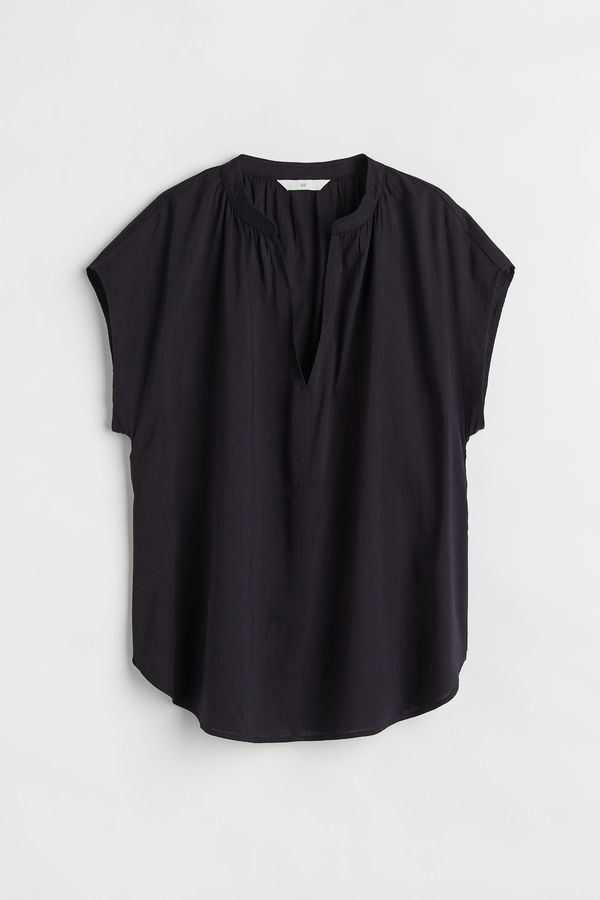 Blusa con escote en V