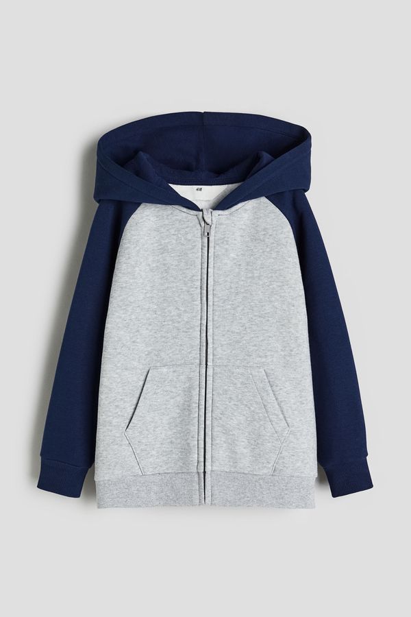 Polerón hoodie con cierre