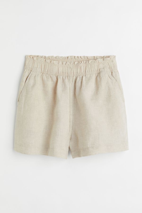 Shorts de lino