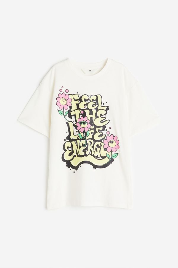 Polera oversize de algodón