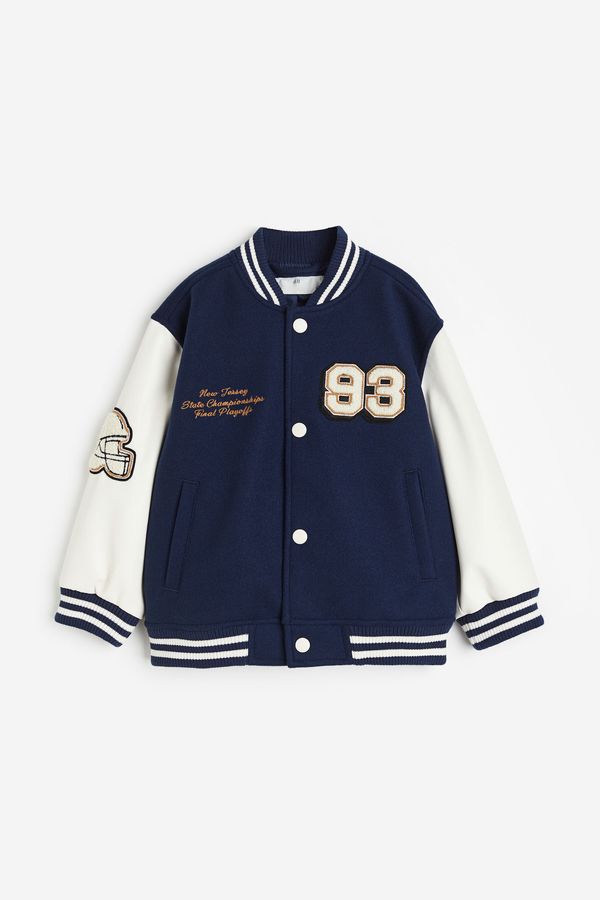 Chaqueta de baseball con bordado