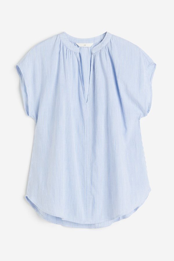 Blusa con escote en V