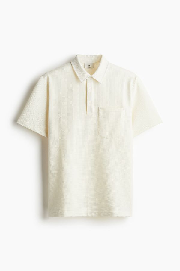 Polera polo resort waffle Regular Fit