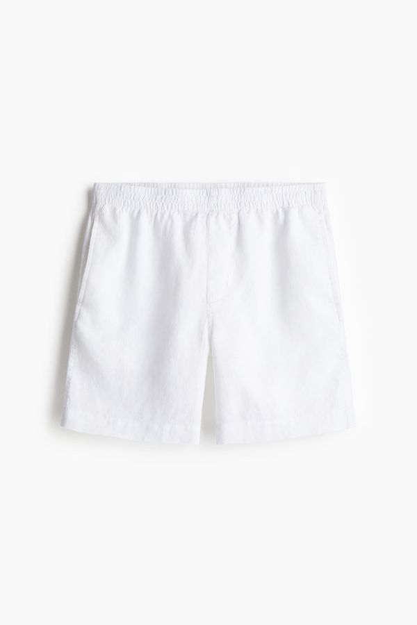 Shorts de lino Regular Fit