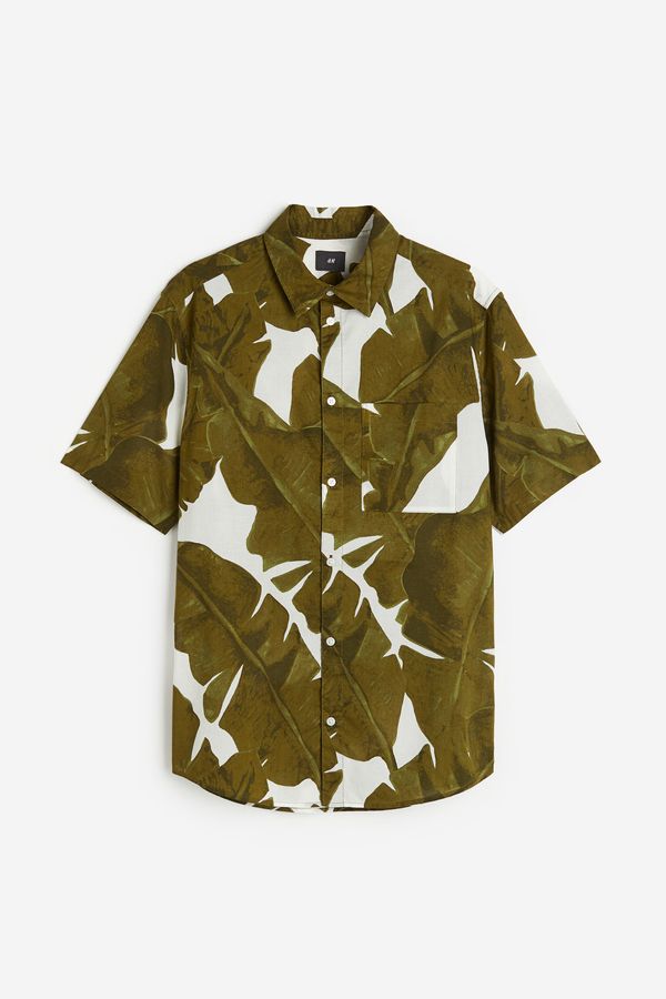 Camisa de algodón Regular Fit