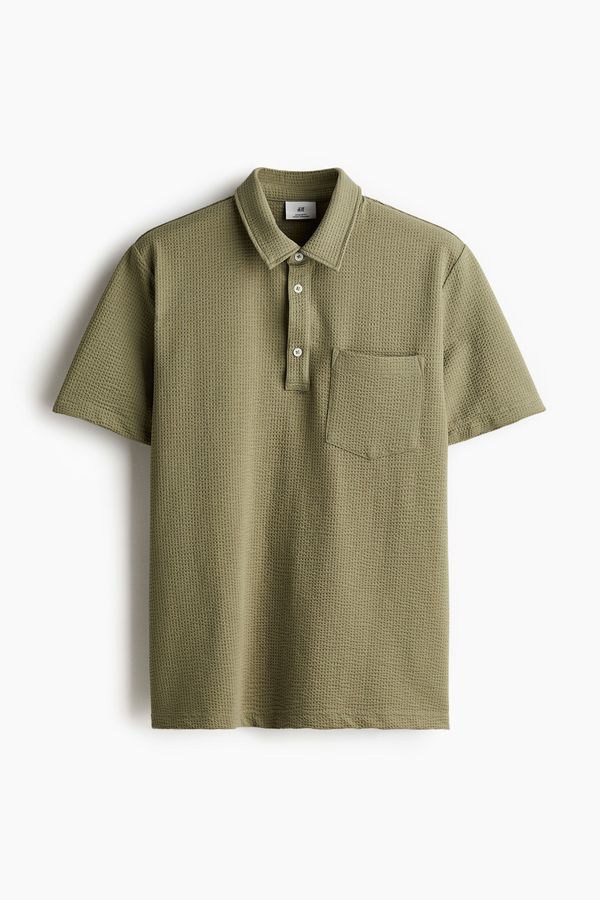 Polera polo resort waffle Regular Fit