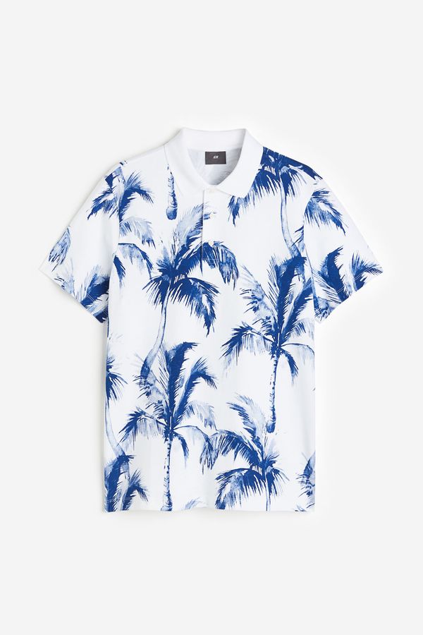 Polera polo estampada Regular Fit