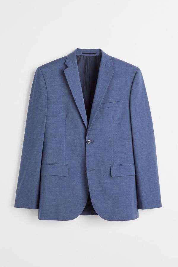 Blazer de botonadura sencilla Slim Fit