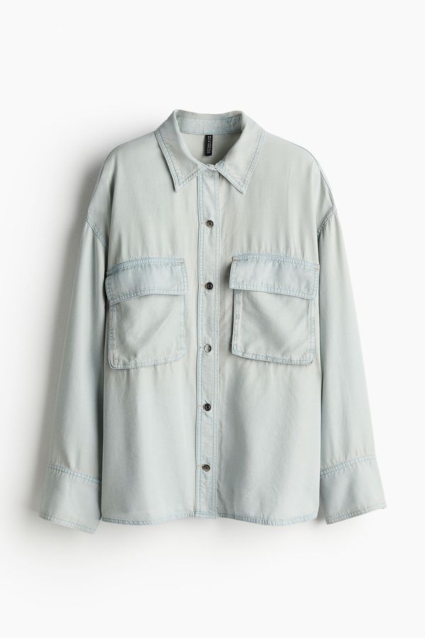 Camisa denim oversize