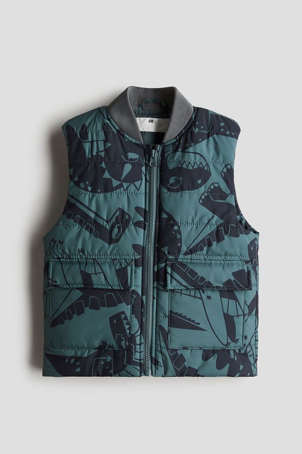 Chaqueta puffy sin mangas