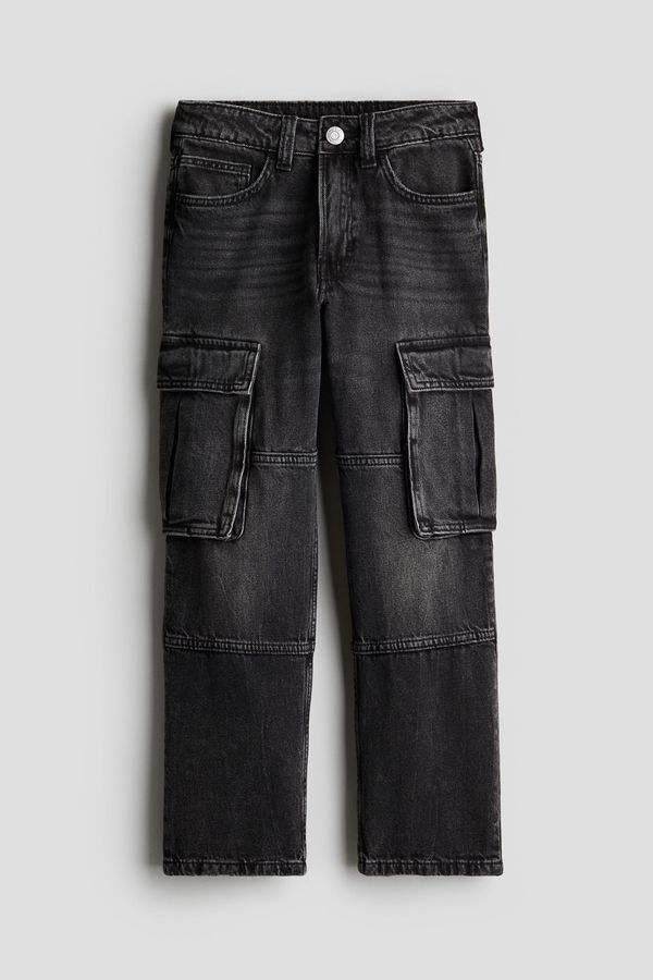 Loose Fit Straight Leg Jeans