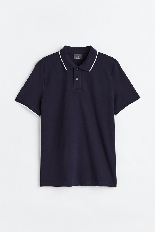 Polera polo de algodón Slim Fit